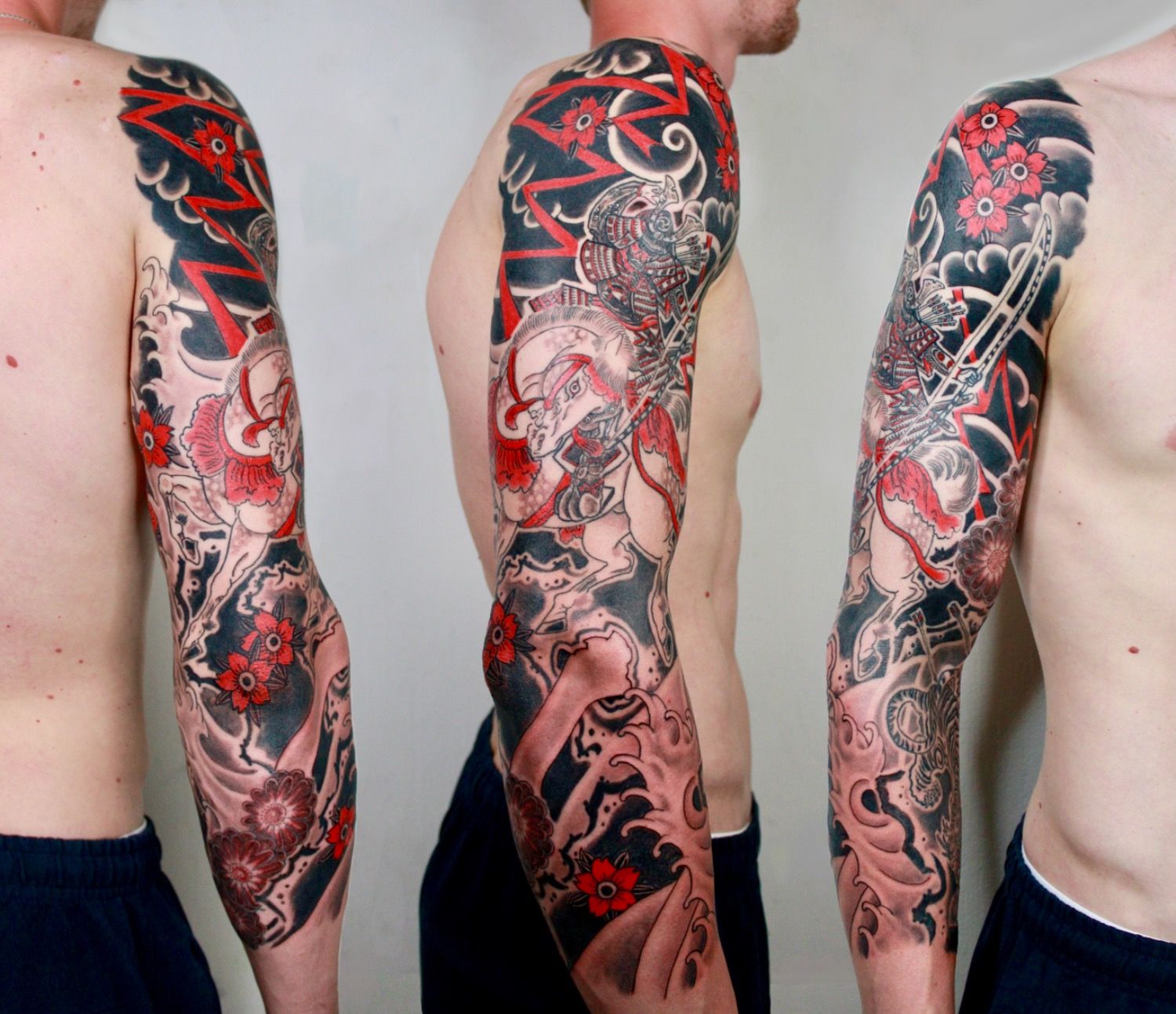 Традиционная японская татуировка от Сергея Лепехина